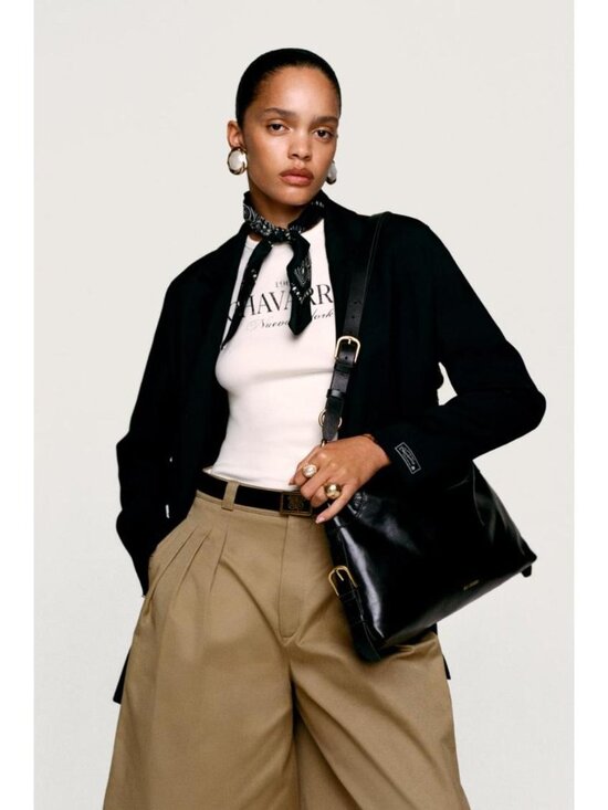 Zara Jewelry - ZARA 2-PACK OF MAXI PEARL METAL RINGS